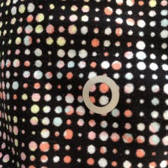 Good Move M&S Uk 18 Black/Multi Dot Gym Leggings Cropped Leg Active Wear Stretch