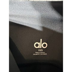 Alo Yoga Womens Black High-Waist Airlift Leggings XXS W5510R Yoga Pilates Gym