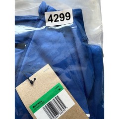 Nike Running Dri-FIT 1/4 Zip Pullover Womens XL Blue Lightweight Logo DH4951-493