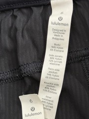 Lululemon Pants Womens 6 Black Dance Studio Joggers Woven Tapered Gym Yoga Run