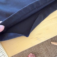 Garage Black Crossover V-Waist Flare Yoga Pants Leggings Y2K Athleisure Large