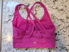 Lululemon Energy Longline Sports Bra Size 2 Excellent Condition #2