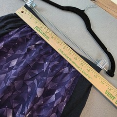 Icebreaker GT Merino Cool-Lite Skort Womens Purple Geometric Running Hiking Sm