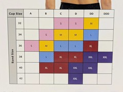 NEW Members Mark CHARCOAL Size S L XL XXL Seamless Racerback Athletic Sports Bra