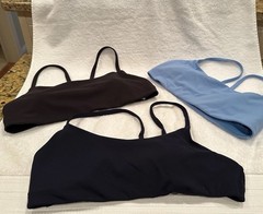 LULULEMON WOMEN’S SPORTS BRAS BUNDLE – 3 PIECES – SIZE 14