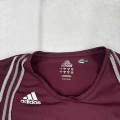 Adidas Climacool Maroon Cap Sleeve Women’s Small Activewear Athletic Shirt
