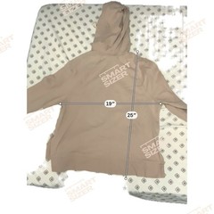 Universal Thread Women’s Hoodie Pullover Small Drawstring Beige Tan Pockets