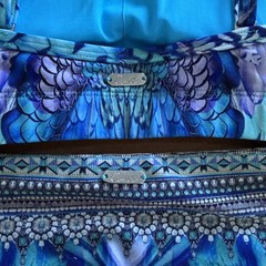 Camilla ‘Moon Dance’ crop top & bike shorts set S/XS