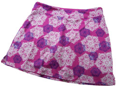 nwot TRANQUILITY Women S 4 6 Acive Skirt Skort Short Magenta Blue White Pattern