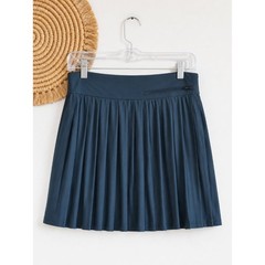 Adidas NEW Ultimate365 Tour Pleated 15″ Skort Skirt Artic Night Blue SZ Medium