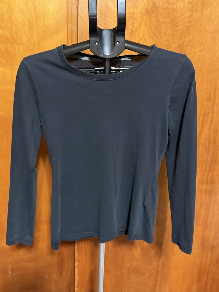 Nike Pro Dri-FIT Black Athletic Shirt Small S Slim Fit Long Sleeve Base Layer