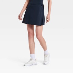 Women Knit Wrap Skort – All In Motion Navy Blue S