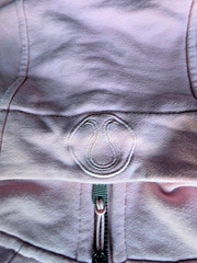 Lululemon Scuba Full Zip Hoodie Light Cotton Fleece Pink Women’s Size 6 EUC