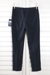 IBKUL NWT $99 Solid Black 4 Way Stretch Athletic Casual Ankle Pants Size 4