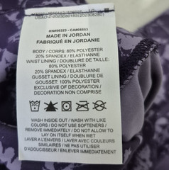 Nike One Leggings Womens XS 0/2 Purple Printed High Rise Yoga Outdoor NWOT