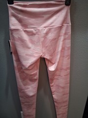 Onzies Womens Blush Camo High-rise Legging Xs Poly Nylon Spandex Well Made169