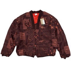 Nike x Naomi Osaka Jacquard “Burgundy Crush” Jacket FV7795-652 Women’s Size XL