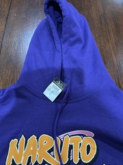 Naruto Shippuden Hoodie Size Large Ripple Junction Purple