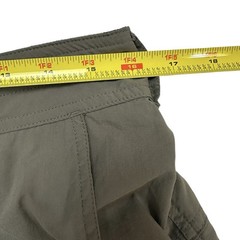 ExOfficio Pants Women 6 Gray Roll Tab 100% Nylon Lightweight Outdoor Gorpcore