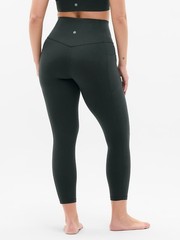 Athleta M Medium Salutation Stash High Rise 7/8 Legging Elm NWT! #531321
