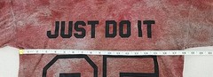NIKE Just Do It 95 Women’s Small Shirt Procion Ice Tie Dyed Upcycled Custom LOGO