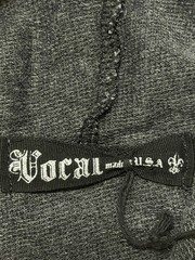 Vocal Hoodie Womens Large Made USA Rhinestone Fleur De Lis Y2K Biker