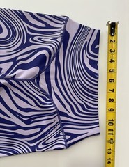 Balance Athletica Vitality Ascend Leggings Chrysalis Swirl Purple Size M