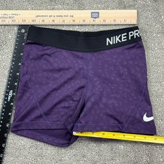 Nike Pro Women’s Purple Compression Shorts Size S Dri-FIT Training Workout