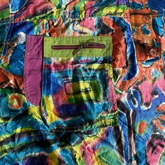 Rare Loud 90s Zip Pull Over Wind Breaker – Fresh Prince Style Vintage Imported