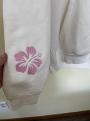 NEW Altar’d State White Chasing Sunsets Embroidered Hoodie Size Small NWT