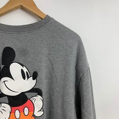 Disney Mickey Mouse Rainbow Pride Sweatshirt Gray Women’s Size XL