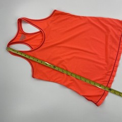 Layer 8 Orange Racerback Tank Top size Medium