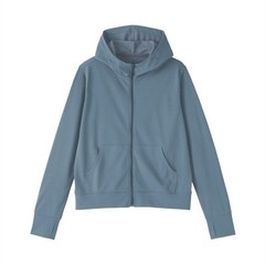 MUJI UV Protection Quick-Dry Full-Zip Hoodie XS S M L XL XXL UPF50+ Women NWT