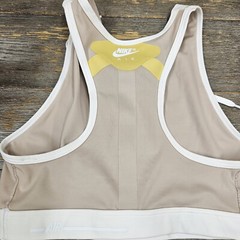 NWoT Nike Air Force 1 AF1 Swoosh Lace Up Sports Bra Cropped Top S
