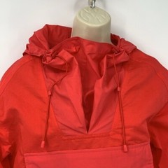 Sweaty Betty Nomad Pullover hooded jacket top Tulip red boxy pocket new NWOT XS