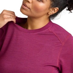 allbirds NEW Womens Natural Run Fashion Short Sleeve Tee Thrive Crimson XS $58