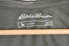 Eddie Bauer Green Cotton T-Shirt Women’s M Outdoor