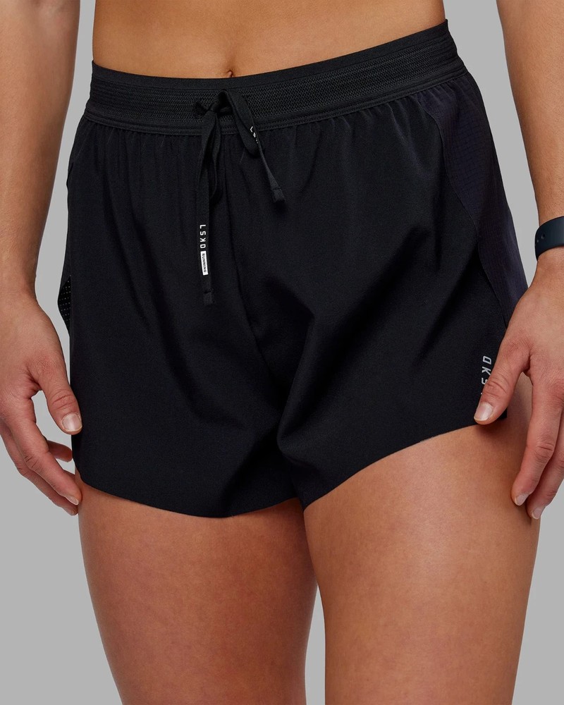LSKD Accelerate 3″ High-Rise Running Short Classic Black Size Small