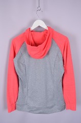 Womens Karpos Croda Da Lago Hoodie Fleece Pink Grey Stretch Size M Outdoor