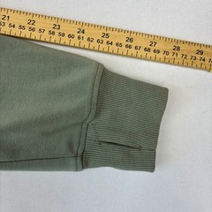 Recreation by Thread & Supply Hoodie Women Medium Sage Green Quarter Zip