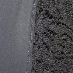 Onzie AW Pant NEW $69 Stunner Sz S/M x 20 Black Side Lace 100% Poly AW Pant
