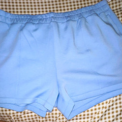 Old Navy Active Bounce Women’s Blue Athletic Shorts 3X Plus Fleece Pockets