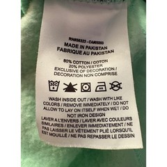 Nike Sportswear Essential Womens Fleece Crop Crewneck Sweatshirt Mint Green M