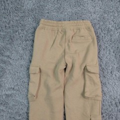 Hollywood The Jean People Pants Womens S Beige Jogger Lined Elastic 25×24* NWT