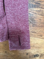 Lululemon athletica Ready To Rulu Turtleneck Top Size 4 Burgandy Soft and Warm