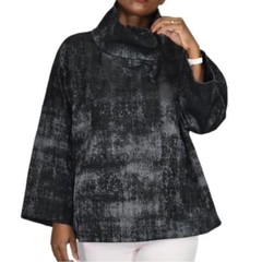 EILEEN FISHER Grandeur French Jacquard Cropped sz medium