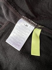 Icebreaker Women’s Quantum GT 260 Full Zip Hoodie Merino Wool Black L Large $250