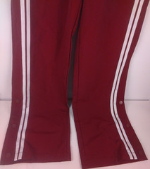 No Boundaries Sparkling Merlot Side Snap Track Pants Size XS(0-2) – New
