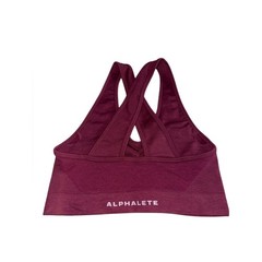 Alphalete Crossback Seamless Sports Bra – Wine