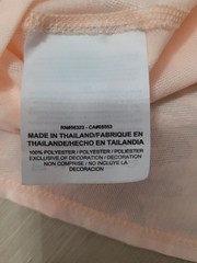 Nike Training Tank Top Mesh Lightweight Peach Athletic Womens Medium Running